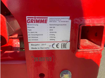 콤바인 수확기 Grimme GB 330 : 사진 2 콤바인 수확기 Grimme GB 330 : 사진 2
