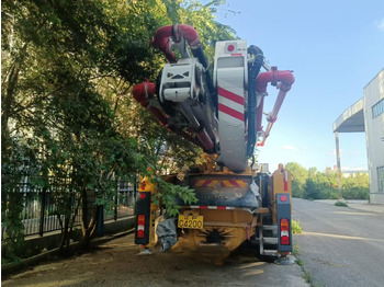 콘크리트 펌프 트럭 XCMG Official HB50V Used China Concrete Pump Truck 50m Truck-mounted Cconcrete Boom Pump Price : 사진 4