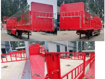신규 드롭사이드/ 플랫베드 세미 트레일러 XCMG Official XLYZ9400CCYE  Fence Cargo Semi Trailer : 사진 5
