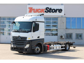 컨테이너 운반 장치/ 스와프 보디 트럭 MERCEDES-BENZ Actros 1845