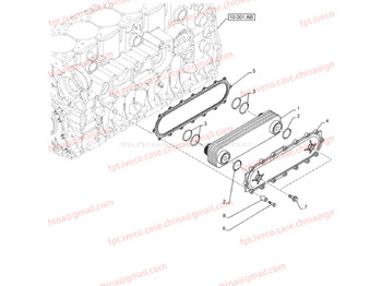신규 엔진 개스킷 OEM Engine Cursor9 Euro 6 F2CFE612 A/B/D F2CFE614A*B041/F2CGE614F*V004 5802431166 GASKET - OIL HEAT EXCHANGER COVER F504128027 : 사진 2 신규 엔진 개스킷 OEM Engine Cursor9 Euro 6 F2CFE612 A/B/D F2CFE614A*B041/F2CGE614F*V004 5802431166 GASKET - OIL HEAT EXCHANGER COVER F504128027 : 사진 2