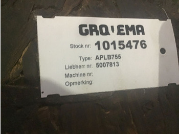 차축 및 부품 LIEBHERR