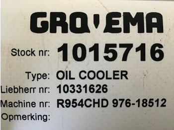 오일 쿨러 LIEBHERR