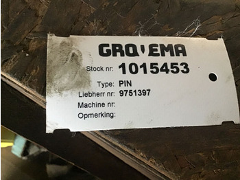 예비 부속 Liebherr Pin : 사진 2