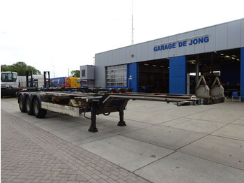 컨테이너 운반 장치/ 스와프 보디 세미 트레일러 Kögel SW24 Container Chassis / 2x Extendable / BPW + Drum : 사진 5