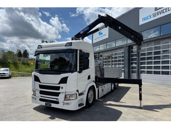 크레인 트럭 SCANIA P 410
