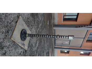 캠샤프트 건설기계 용 Caterpillar 3408 ALBERO A CAMME CON INGRANAGGI 7N8345 . CONTROLLATO IN RETTIFICA E LUCIDATO : 사진 3