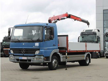 크레인 트럭 MERCEDES-BENZ Atego 1018