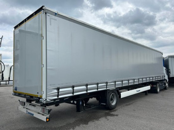 신규 커튼사이더 세미 트레일러 Krone 1-achs Auflieger, Heckabstützung XL Zertifikat, Edscha-Verdeck, : 사진 4