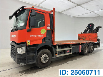 드롭사이드/ 플랫베드 트럭 RENAULT C 430