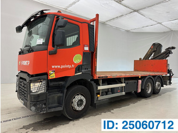 드롭사이드/ 플랫베드 트럭 RENAULT C 430