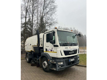 거리 청소 차량 JOHNSTON