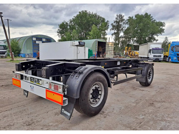 새시 트레일러 Krone BDF do mleka przyczepa do przewozu mleka : 사진 2