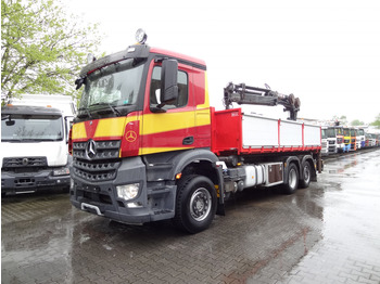 드롭사이드/ 플랫베드 트럭 MERCEDES-BENZ Arocs 2545