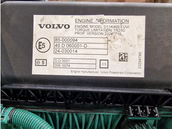 엔진 트럭 용 Volvo D11K460 EUVI Engine (Truck) : 사진 3
