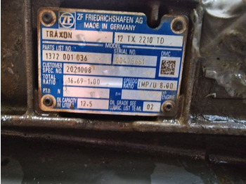 기어박스 ZF Traxon 12TX2210TD DAF Spec Gearbox : 사진 2