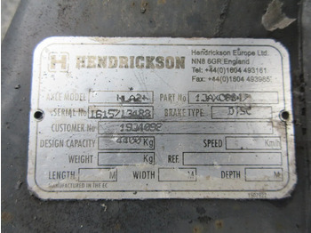 차축 및 부품 트럭 용 DAF 1934092 FTP 4,4 TONS SLEEP AS DAF XF CF EURO 6 : 사진 5 차축 및 부품 트럭 용 DAF 1934092 FTP 4,4 TONS SLEEP AS DAF XF CF EURO 6 : 사진 5