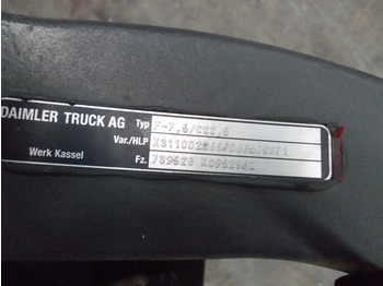 앞 차축 트럭 용 Mercedes-Benz A 960 331 26 01 F-7,5C22,5/739.528 K0952962 MP5 MODEL 2021 : 사진 5