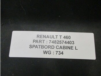 운전실 및 내부 트럭 용 Renault 7482574403 spatbord links T 460 : 사진 2