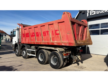 덤프트럭 Mercedes-Benz Actros 4141 K 8x6 tipper - 19m3 - spring suspension : 사진 4