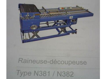 인쇄 기계 Flat pile feeder MBO F 76 Solo with independent drive for max. format of 72 x 102 cm and Cutting unit Herzog and Heymann H&H N 381 with Technifold Creasing tools : 사진 3