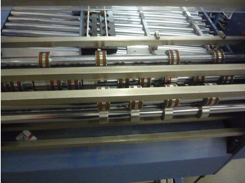 인쇄 기계 Flat pile feeder MBO F 76 Solo with independent drive for max. format of 72 x 102 cm and Cutting unit Herzog and Heymann H&H N 381 with Technifold Creasing tools : 사진 2