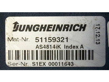 ECU 자재 취급 장비 용 Jungheinrich 51159321 | Rij/hef regeling drive/lifting controller AS4814Ik Index : 사진 4