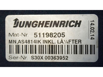 ECU 자재 취급 장비 용 Jungheinrich 51159321 | Rij/hef regeling drive/lifting controller AS4814Ik Index : 사진 5