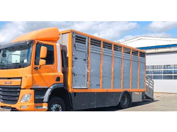 가축 트럭 DAF CF 400 Menke Einstock | Transport zwierząt jednopoziomowy | 2 kratownice do bydła| Retarder | Euro 6 : 사진 2 가축 트럭 DAF CF 400 Menke Einstock | Transport zwierząt jednopoziomowy | 2 kratownice do bydła| Retarder | Euro 6 : 사진 2