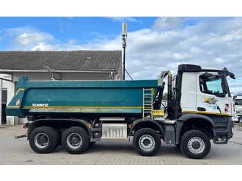 덤프트럭 Mercedes-Benz Arocs 4145 AK 8x6 | Wywrotka trójstronna Schmitz Mulde | Klima | Kamera | : 사진 3 덤프트럭 Mercedes-Benz Arocs 4145 AK 8x6 | Wywrotka trójstronna Schmitz Mulde | Klima | Kamera | : 사진 3