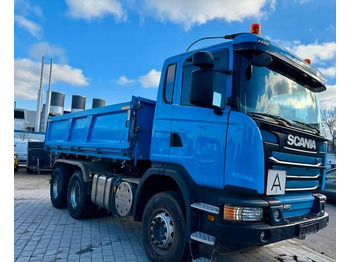 덤프트럭 Scania G 480 6x4 |Wywrotka trójstronna Dautel | Bordmatik | Euro 5 | Retarder | Klima | Napęd na tylną oś : 사진 2