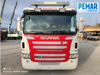 크레인 트럭 SCANIA P 280 GRUA BASCULANTE 18T EURO 6 : 사진 2