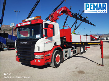 크레인 트럭 SCANIA P 400