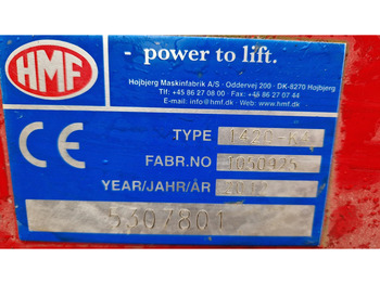 케이블 시스템 트럭, 크레인 트럭 Mercedes-Benz ACTROS 2544L 6X2*4 HMF 1420K4 2012 : 사진 5