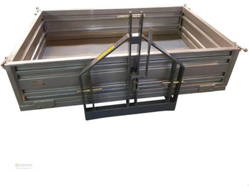 신규 부착물 농업용 기계 용 Vemac Transportbox TBD180 180 x 110cm Box Heckcontainer Container NEU : 사진 3