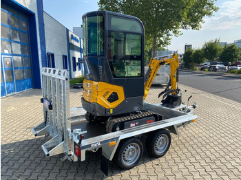 미니 굴삭기 Minibagger BK1250KJSR + Tieflader + Zubehör *INKL.19% MWST*BERGER KRAUS*VERSTELLFAHRWERK* KUBOTA*SOFORT!* : 사진 5