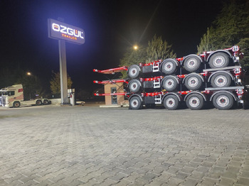 신규 컨테이너 운반 장치/ 스와프 보디 세미 트레일러 운반 물 컨테이너 Özgül 4 AXLE HIGH CUBE CONTAINER CARRIER : 사진 4