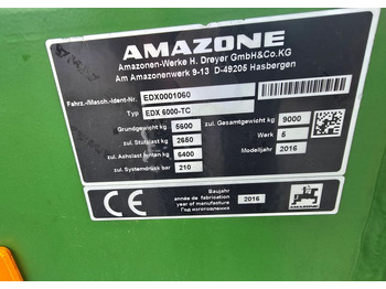 파종기 Amazone EDX 6000 TC : 사진 4