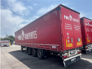 커튼사이더 세미 트레일러 SCHMITZ CARGOBULL SCB-S3T TETO ELEVAR : 사진 3