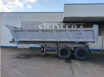 덤프 세미 트레일러 CIF 2 Axle Steel Tipper , Spring Suspension , Drum Brakes : 사진 2