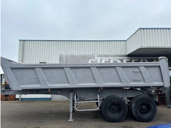덤프 세미 트레일러 CIF 2 Axle Steel Tipper , Spring Suspension , Drum Brakes : 사진 2