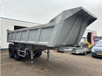 덤프 세미 트레일러 CIF 2 Axle Steel Tipper , Spring Suspension , Drum Brakes : 사진 4