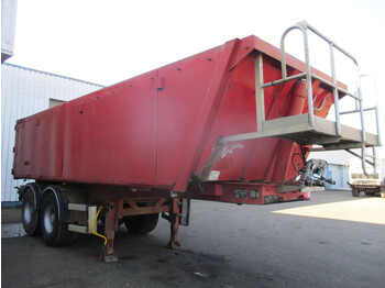 덤프 세미 트레일러 Kaiser 2x Gigant Axles , Steel tipper trailer , Drum Brakes, Spring Suspension : 사진 4