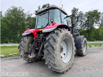 장궤형 트랙터 2004 Massey Ferguson 6480 Dynashift - Frontlaster med hydraulisk redskapslås - Fronthydraulikk - 40 km - Fjærende hytte - tredje funksjon : 사진 4