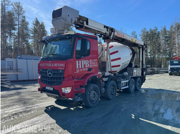 콘크리트 믹서 트럭 MERCEDES-BENZ Arocs