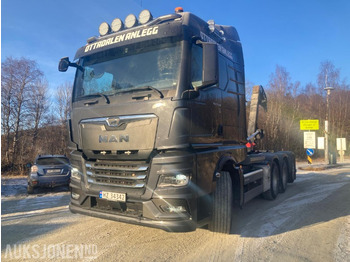 후크 리프트 트럭 2021 MAN TGX krokbil med dumperkasse og kranflak. 8X4 EURO 6 : 사진 3 후크 리프트 트럭 2021 MAN TGX krokbil med dumperkasse og kranflak. 8X4 EURO 6 : 사진 3