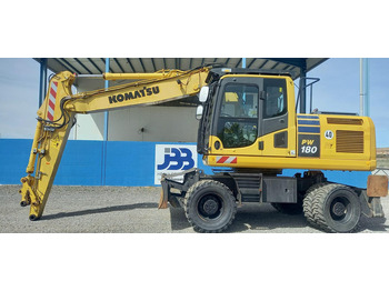 휠 굴삭기 KOMATSU PW180