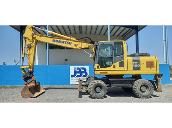 휠 굴삭기 KOMATSU PW180