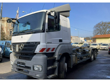후크 리프트 트럭 Mercedes-Benz Inny Mercedes-Benz Mercedes Axor 2543 Hakowiec bramowiec MEILLER-KIPPER Model 2009 : 사진 2