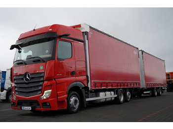 커튼사이더 트럭 MERCEDES-BENZ Actros 2545